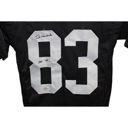 Ted Hendricks Autographed Oakland Raiders Pro Style Jersey (HOF)