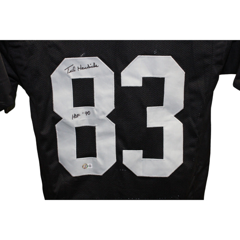Ted Hendricks Autographed Oakland Raiders Pro Style Jersey (HOF)
