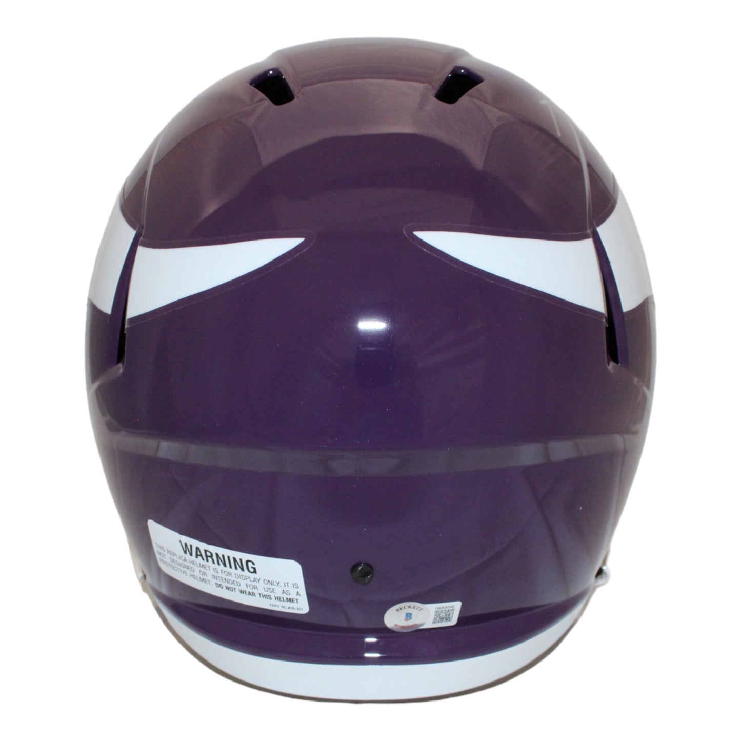 Fran Tarkenton Signed Minnesota Vikings Full Size Throwback Replica Helmet