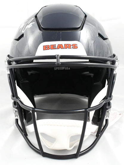 Jay Cutler Autographed Chicago Bears Full Size Speedflex Helmet