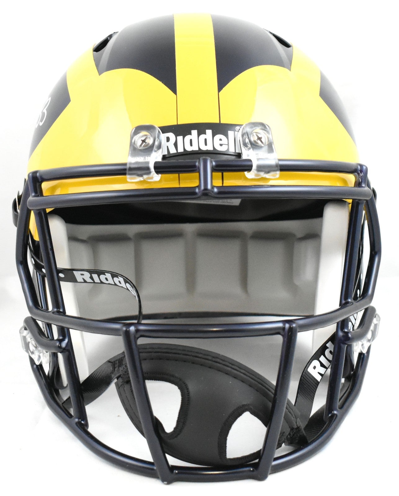 Taco Charlton Autographed Michigan Wolverines Full Size Speed Helmet