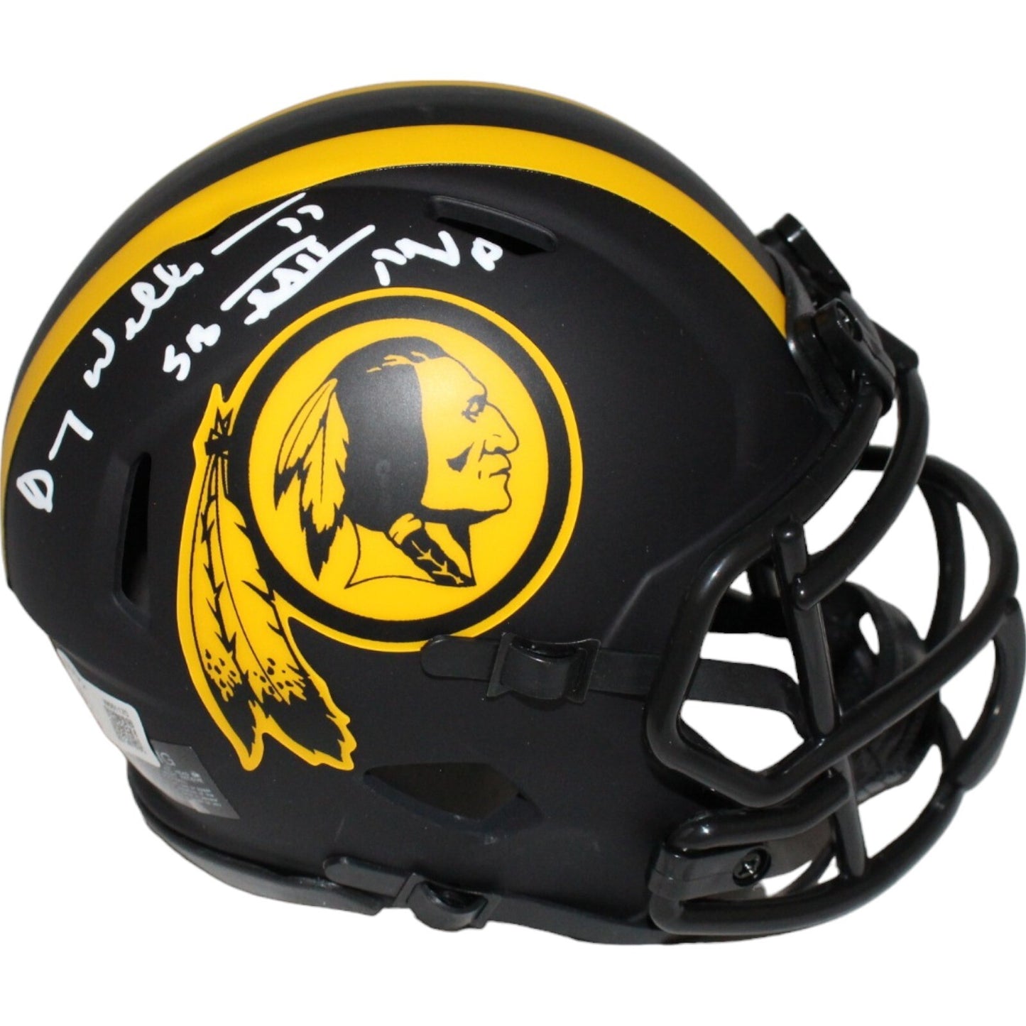 Doug Williams Signed Washington Redskins Eclipse Mini Helmet SB MVP Beckett