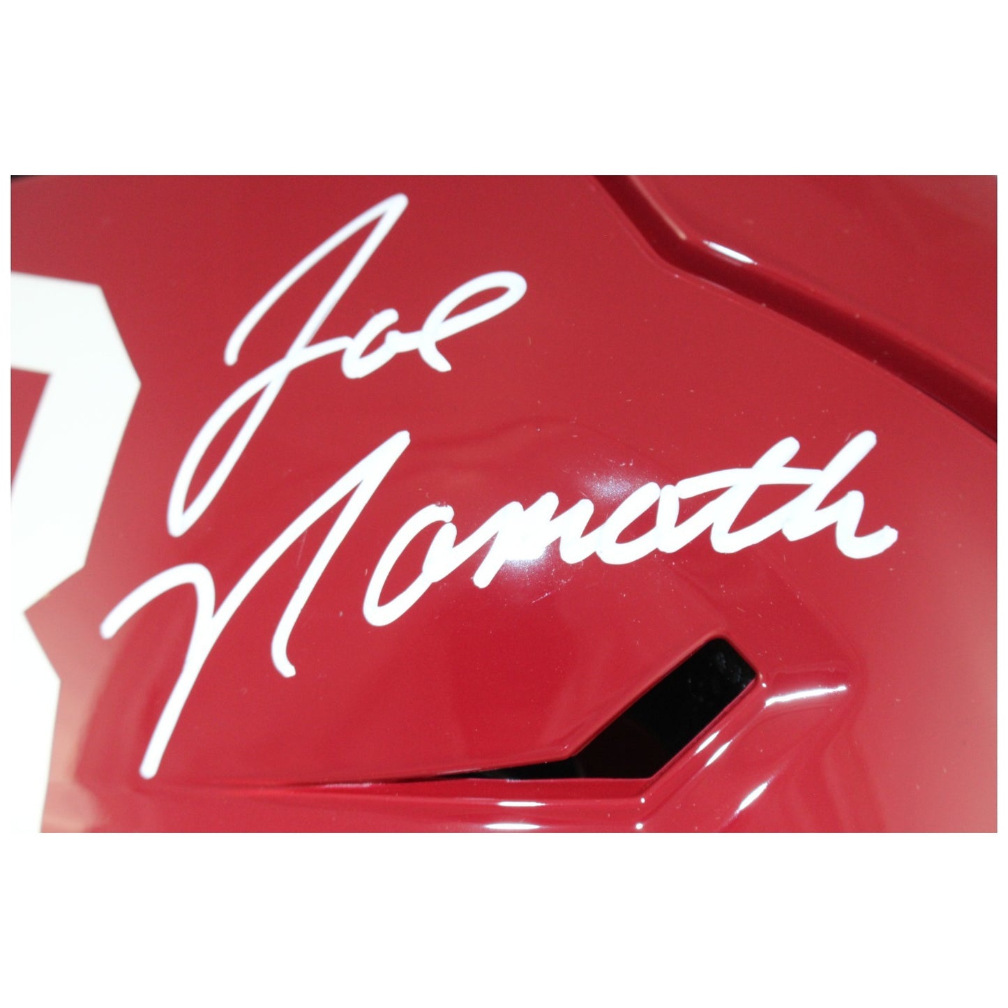 Joe Namath Alabama Crimson Tide Autographed Full Size SpeedFlex Helmet