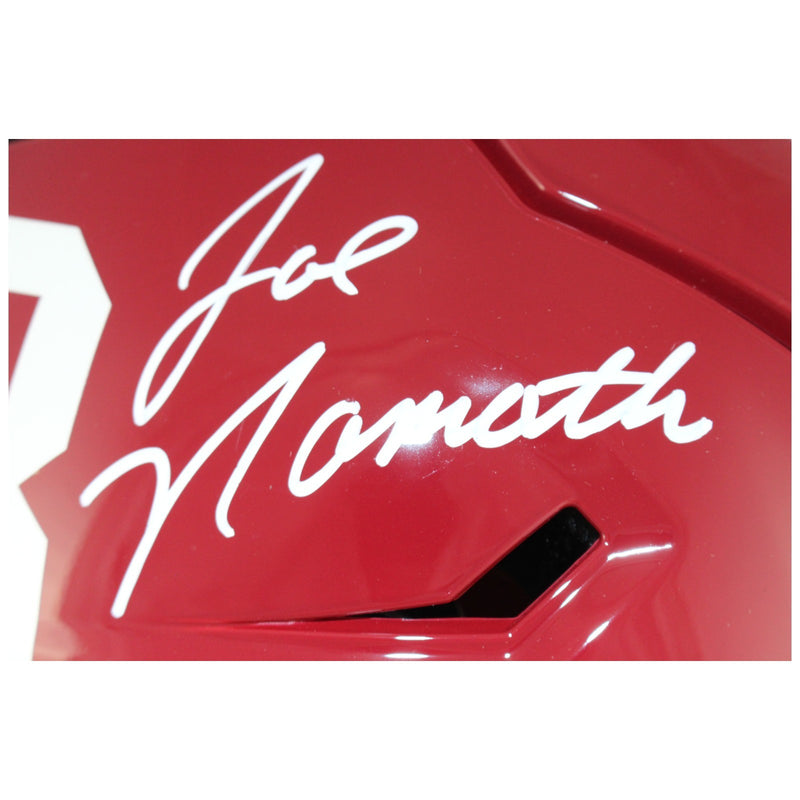 Joe Namath Alabama Crimson Tide Autographed Full Size SpeedFlex Helmet