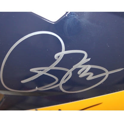 Warner, Faulk, Bruce & Holt Signed St. Louis Rams Throwback Proline Helmet