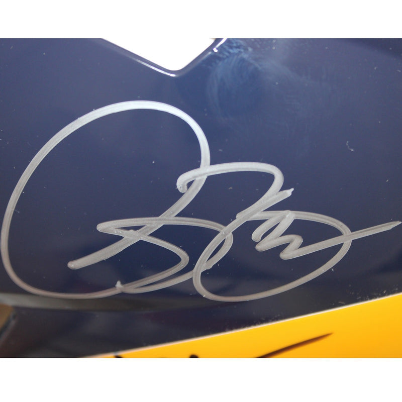 Warner, Faulk, Bruce & Holt Signed St. Louis Rams Throwback Proline Helmet