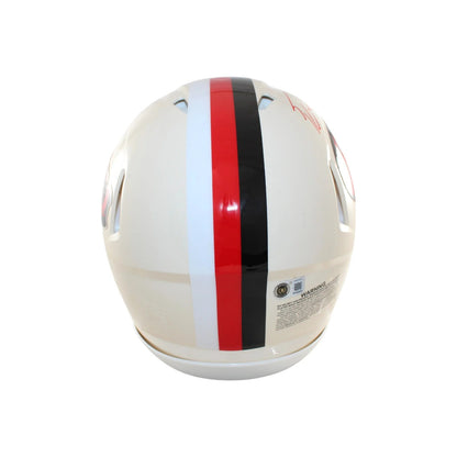 George Kittle Autographed San Francisco 49ers Proline Retro Helmet