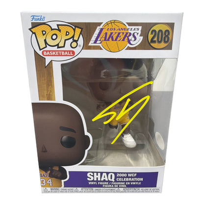 Shaquille O'Neal Signed Lakers 2000 WCF Celebration Funko Pop #208