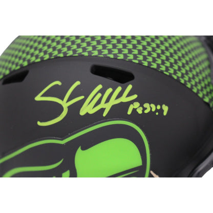 Shaun Alexander Signed Seattle Seahawks Eclipse Mini Helmet
