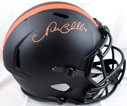 Nick Chubb Signed Cleveland Browns Eclipse Full Size Helmet