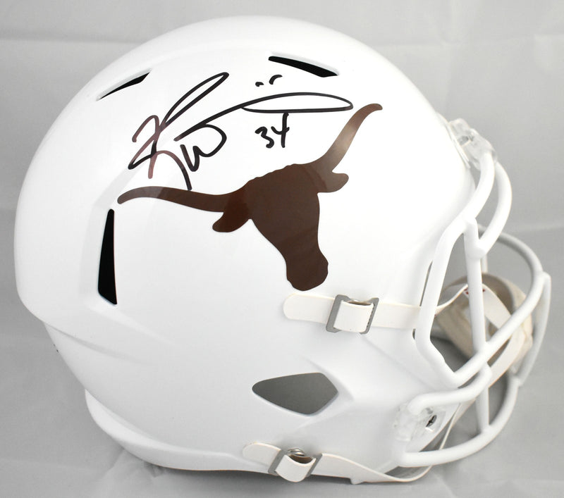 Ricky Williams Signed Texas Longhorns Full Size Speed Helmet