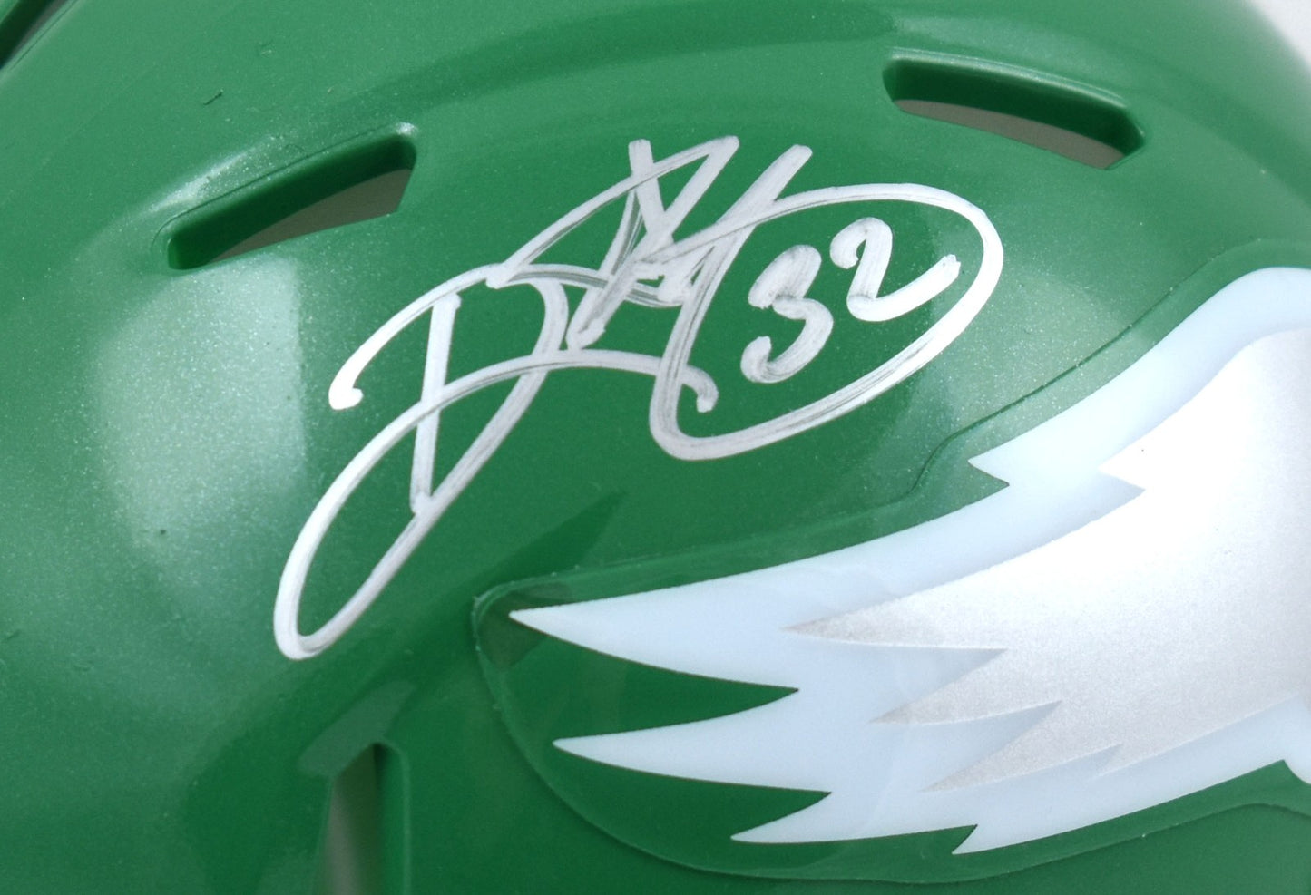 Ricky Watters Signed Philadelphia Eagles 2023 Alternate Speed Mini Helmet