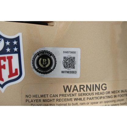 George Kittle Signed San Francisco 49ers Full Size Speedflex Helmet