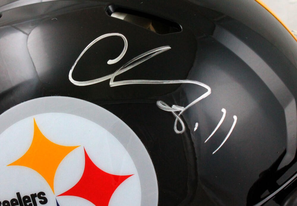 Chase Claypool Autographed Pittsburgh Steelers Speed Authentic Helmet