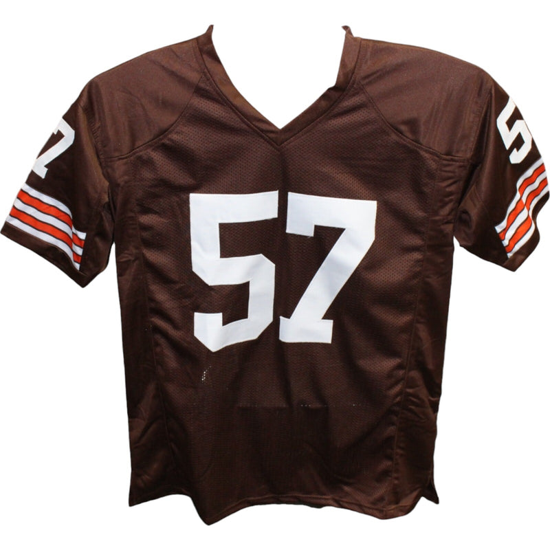 Clay Matthews Sr. Autographed Cleveland Browns Pro Style Jersey