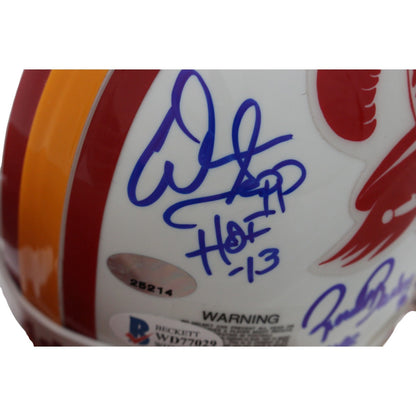 Lee Roy Selmon & Buccaneers Legends Signed Throwback Mini Helmet