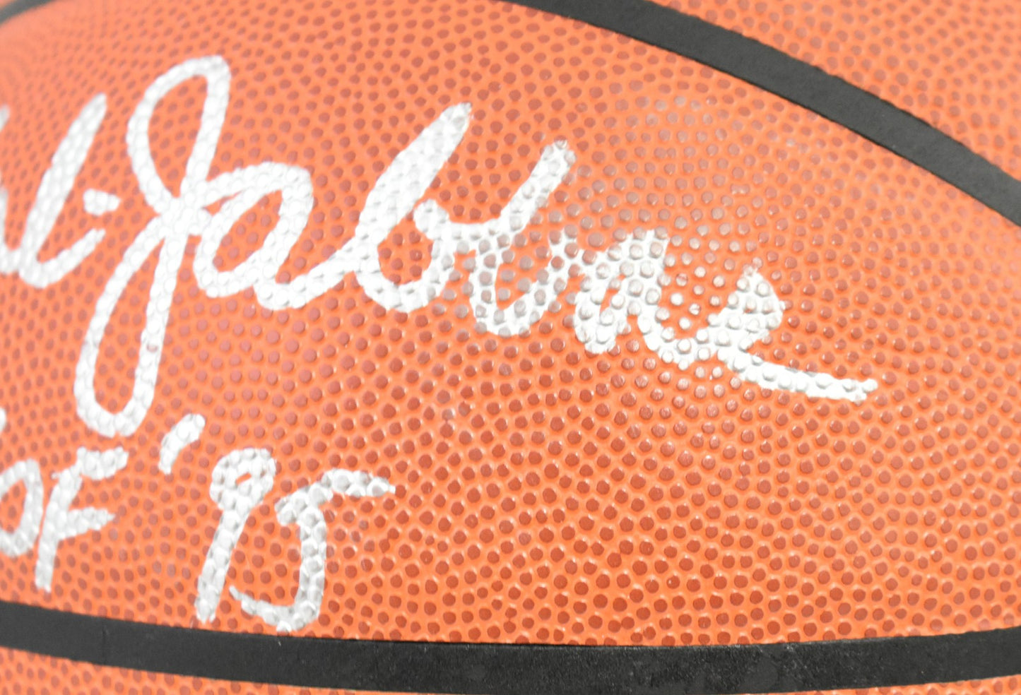 Kareem Abdul-Jabbar Autographed Wilson NBA Basketball - Inscribed HOF