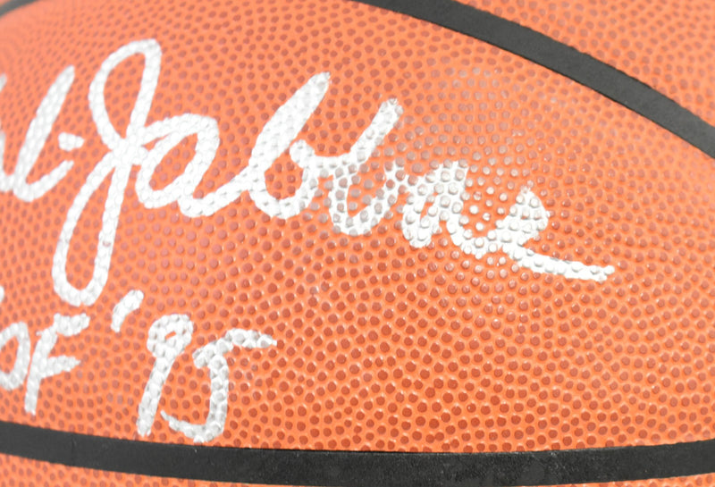 Kareem Abdul-Jabbar Autographed Wilson NBA Basketball - Inscribed HOF