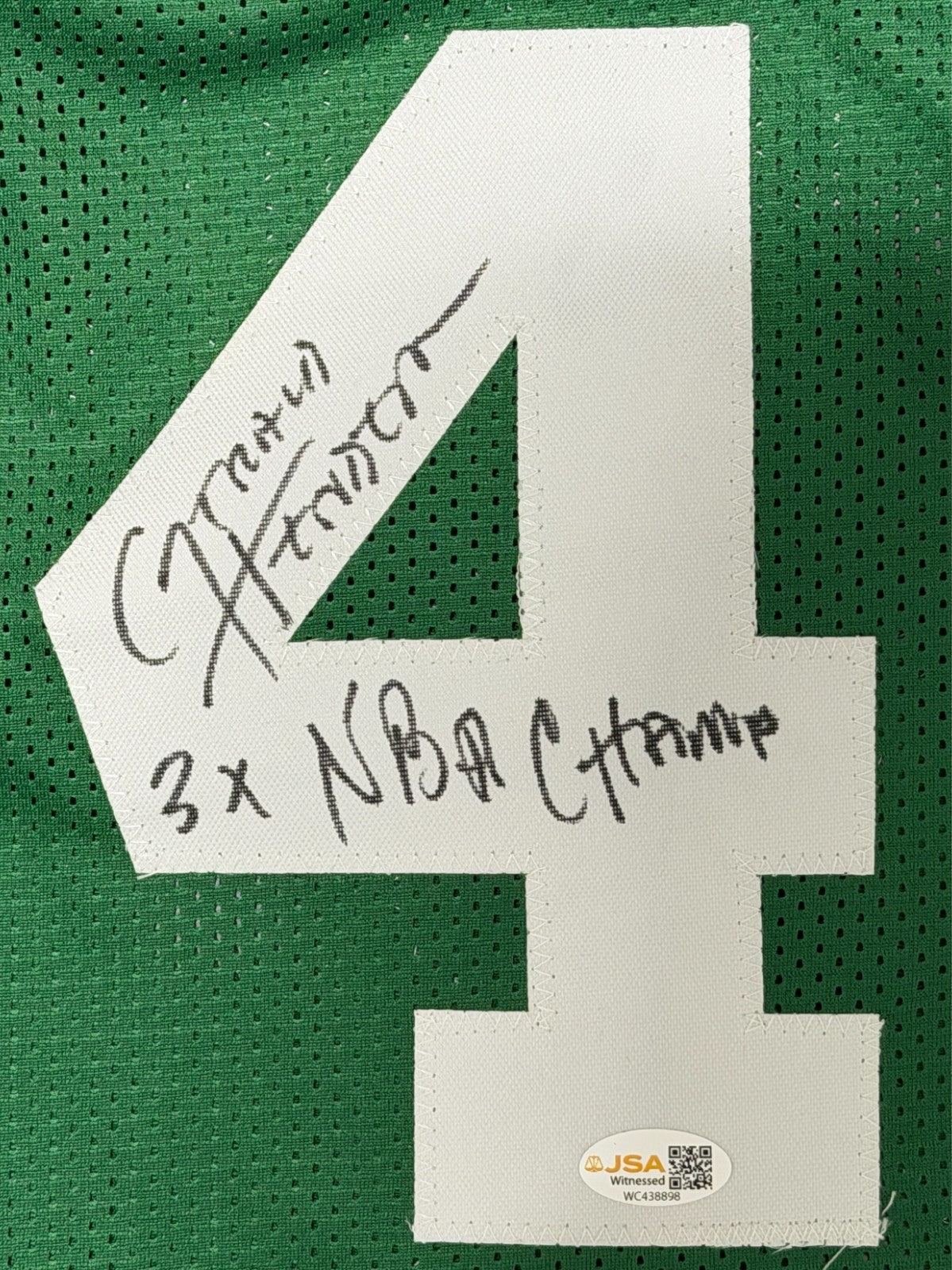 Gerald Henderson Signed Boston Celtics Custom Jersey (3x NBA Champ)