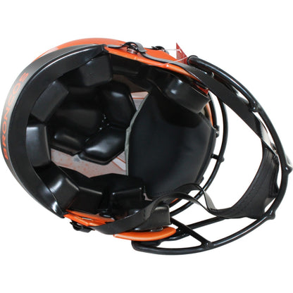 John Elway Autographed Denver Broncos Authentic Full Size Rave Helmet