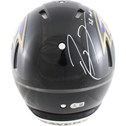 Ray Lewis Baltimore Ravens Signed Authentic Full Size SB MVP Helmet