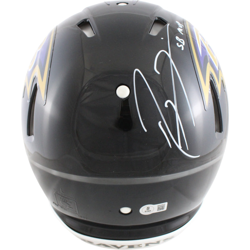 Ray Lewis Baltimore Ravens Signed Authentic Full Size SB MVP Helmet
