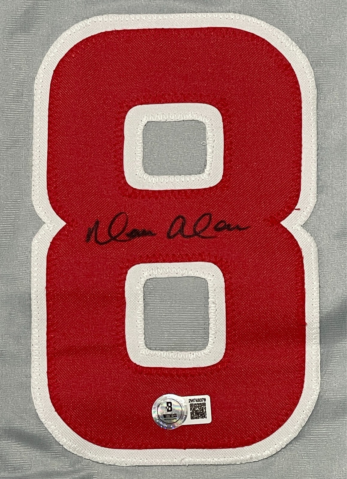 Moises Alou Signed Chicago Cubs Custom Baseball Jersey (Beckett COA)