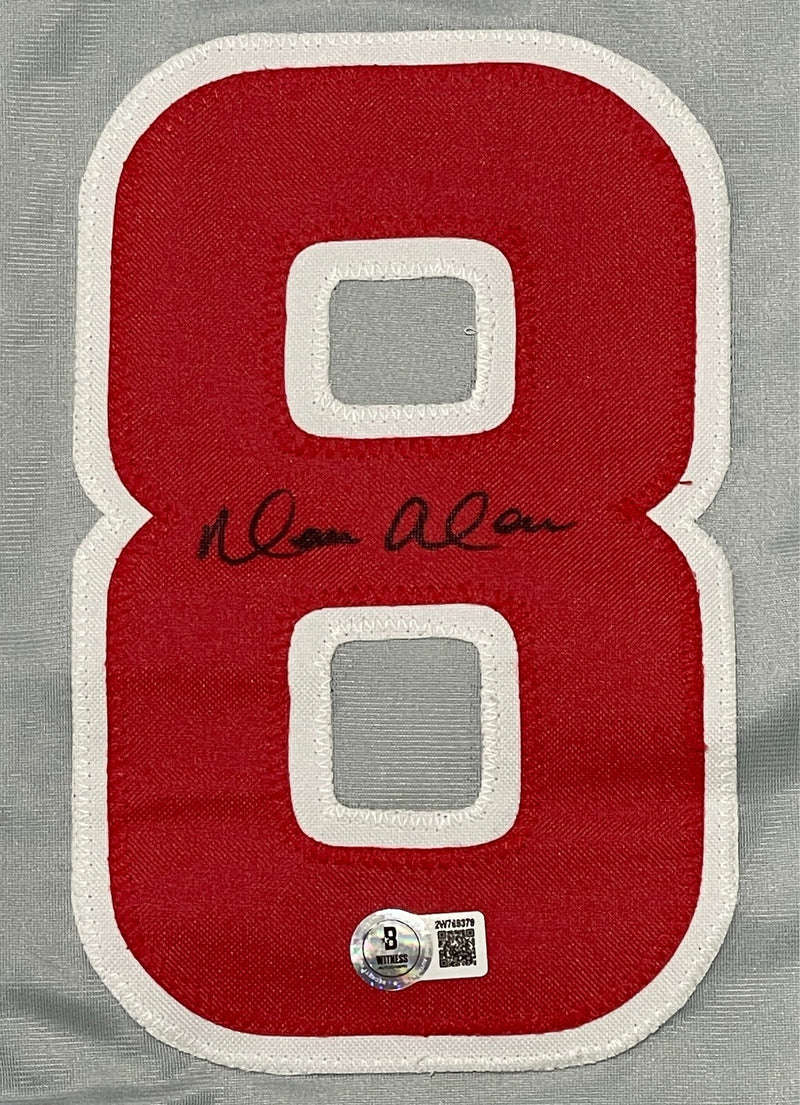 Moises Alou Signed Chicago Cubs Custom Baseball Jersey (Beckett COA)