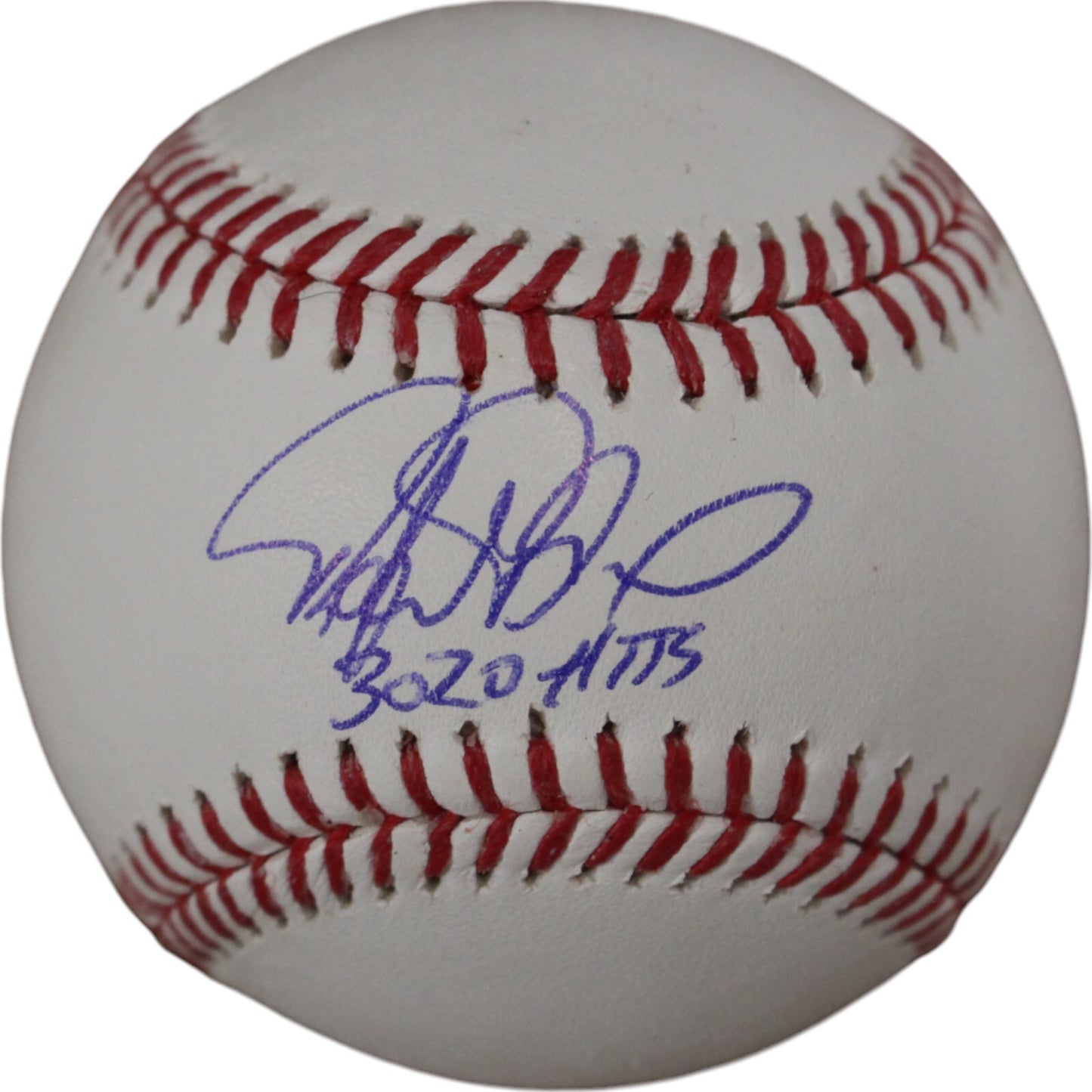 Rafael Palmeiro Signed Baltimore Orioles Official MLB Baseball (3020 Hits)