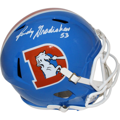 Randy Gradishar Signed Denver Broncos Full Size Replica Helmet