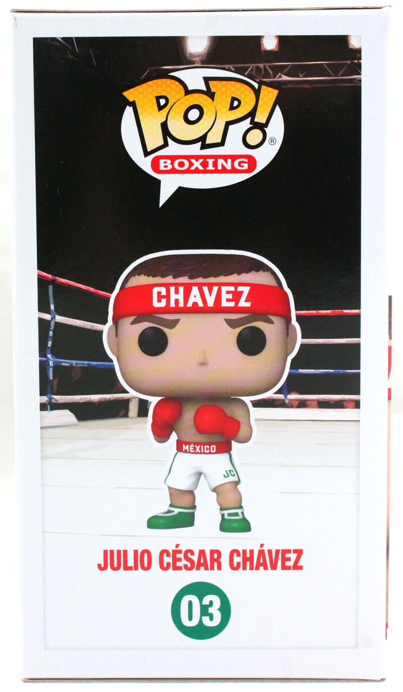 Julio Cesar Chavez Signed Funko Pop Figurine #03