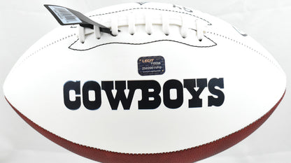 Charles Haley Autographed Dallas Cowboys Logo Football