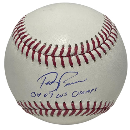Terry Francona Signed ROMLB Baseball (04 07 WS Champs Inscribed)