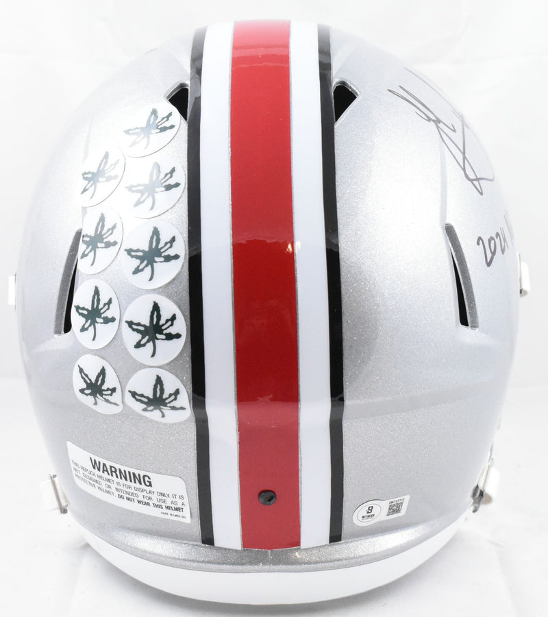 Jack Sawyer Signed Ohio State Buckeyes Full Size Speed Helmet