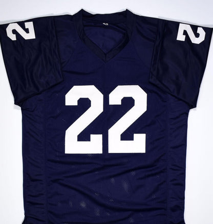 John Cappelletti Signed Blue Penn State Style Jersey with '73 Heisman' Inscription
