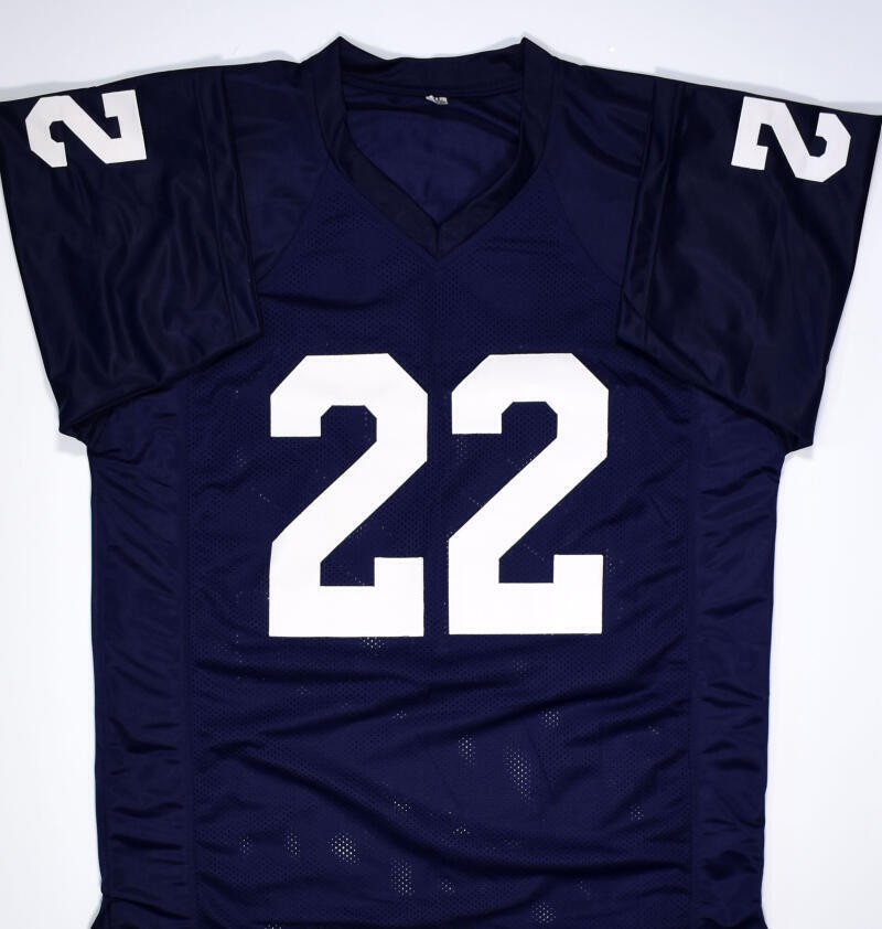 John Cappelletti Signed Blue Penn State Style Jersey with '73 Heisman' Inscription