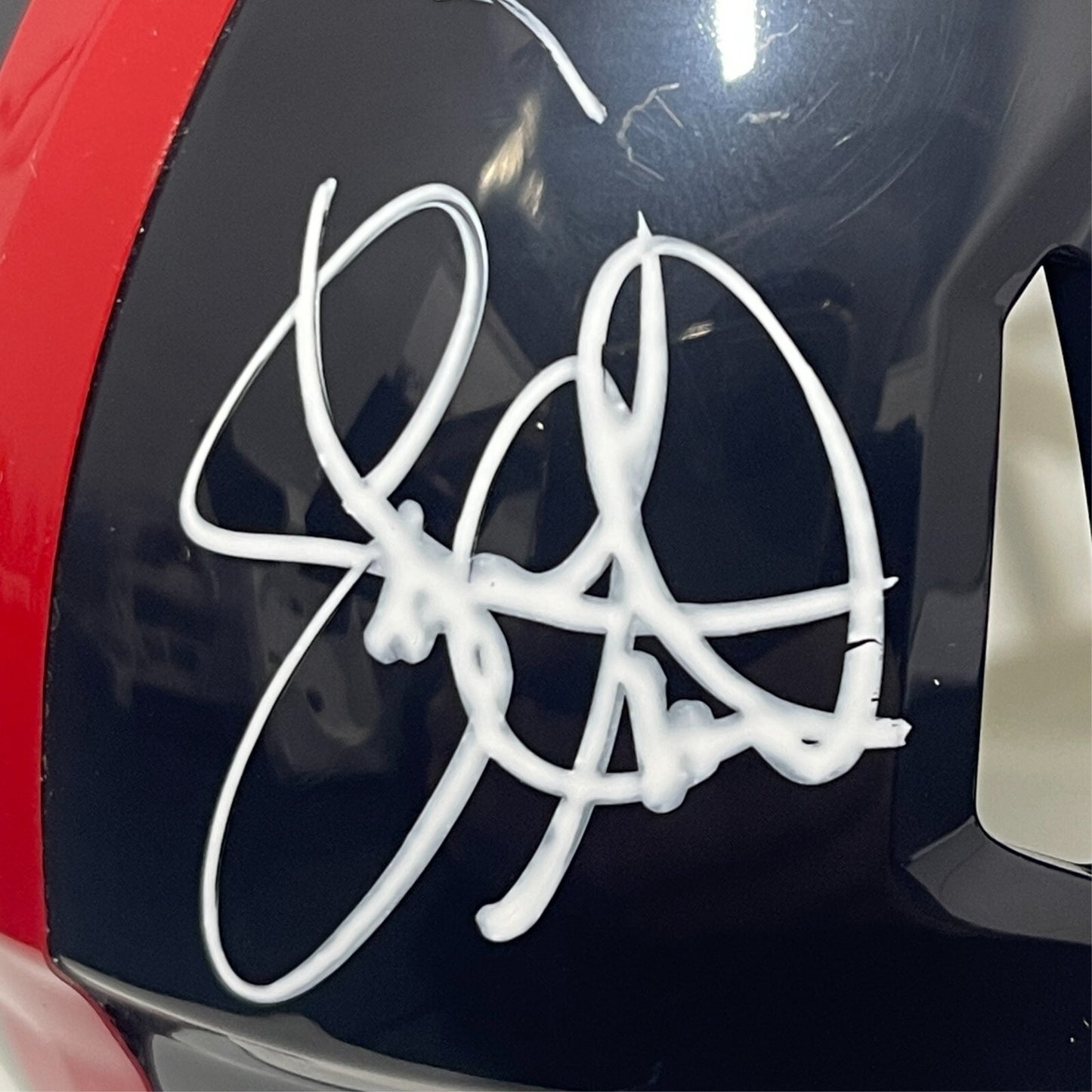 Leonard Marshall Signed New York Giants Throwback Mini Helmet 2x SB Champ