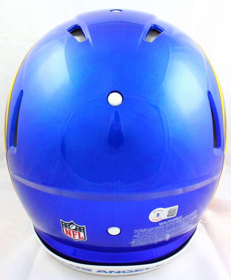 Cam Akers Autographed Los Angeles Rams Full Size Speed Authentic Helmet