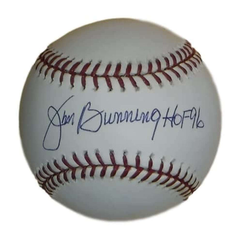 Jim Bunning Autographed Detroit Tigers Official MLB Baseball