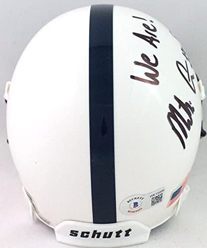Mike Gesicki Autographed Penn State Nittany Lions Black Mini Helmet