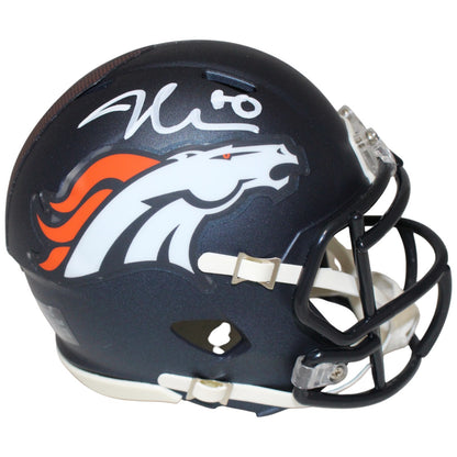 Jonathon Cooper Autographed Denver Broncos Mini Helmet