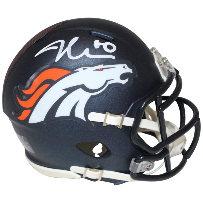 Jonathon Cooper Autographed Denver Broncos Mini Helmet