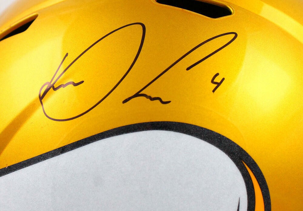 Dalvin Cook Signed Minnesota Vikings Full Size Flash Speed Helmet