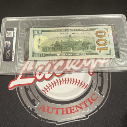 Floyd Mayweather Jr Signed $100 Bill 4 Inscriptions PSA 10 Auto