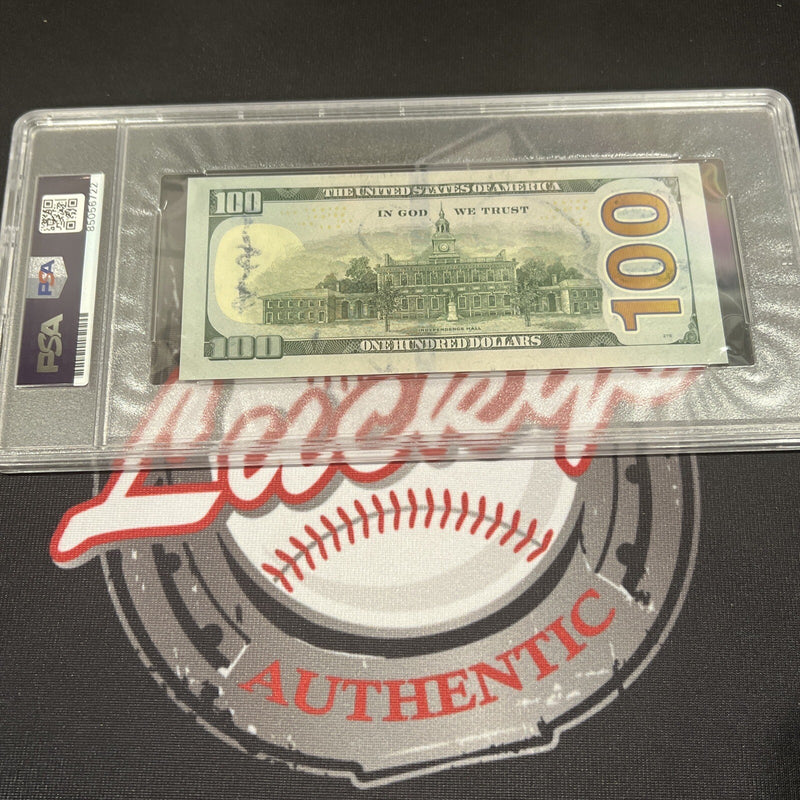 Floyd Mayweather Jr Signed $100 Bill 4 Inscriptions PSA 10 Auto