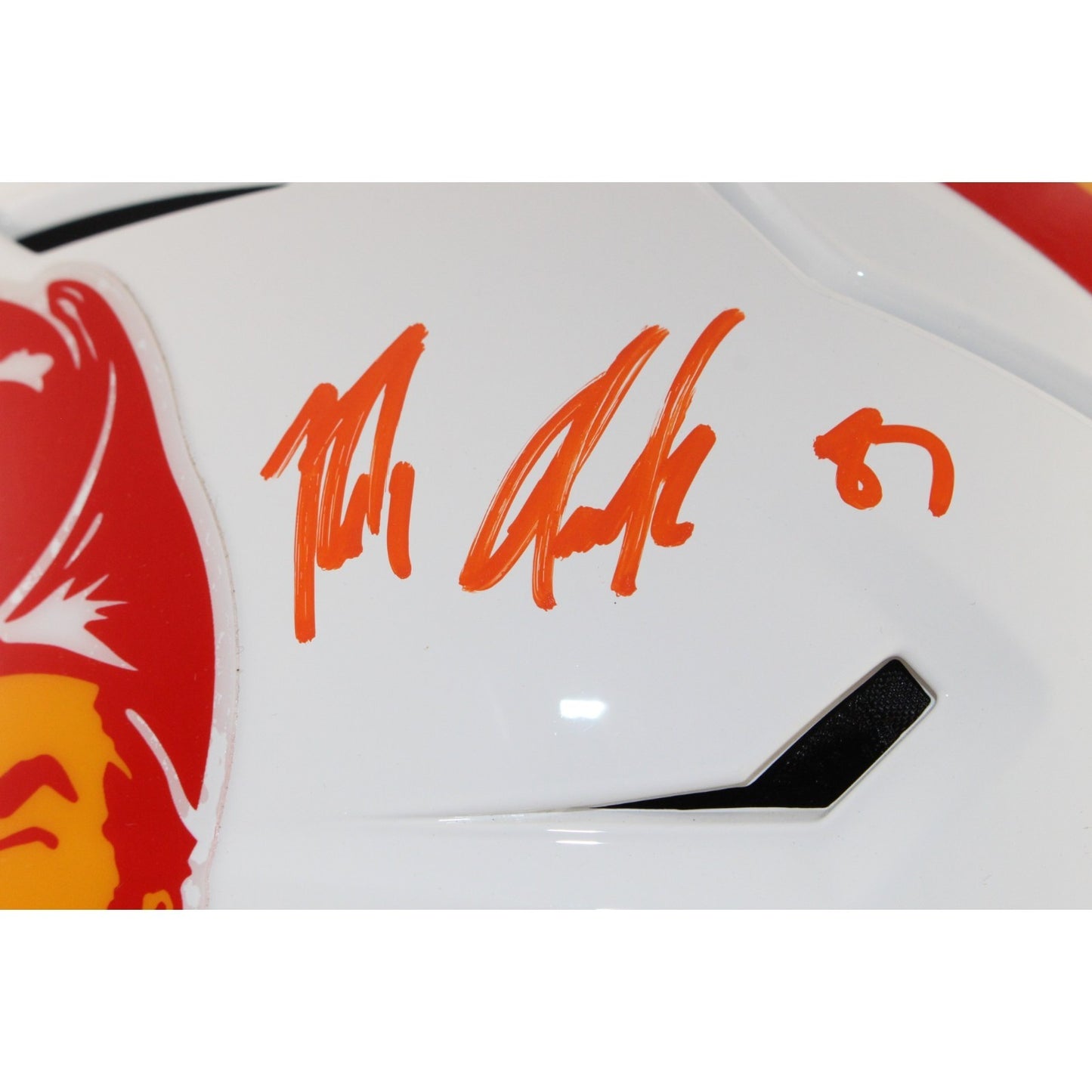Rob Gronkowski Tampa Bay Buccaneers Signed Throwback SpeedFlex Helmet