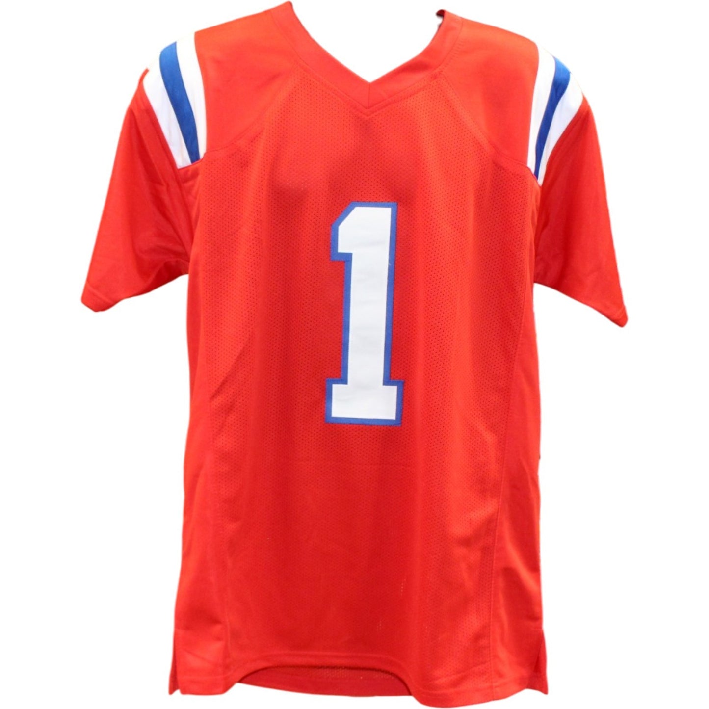 AJ Brown Autographed Red Pro Style Jersey