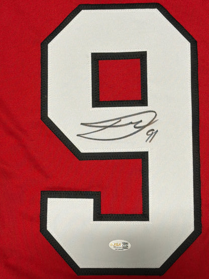 Dawson Mercer Signed New Jersey Devils Custom Jersey