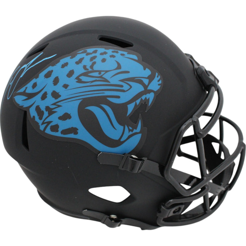 Trevor Lawrence Signed Jacksonville Jaguars Full Size Eclipse Helmet