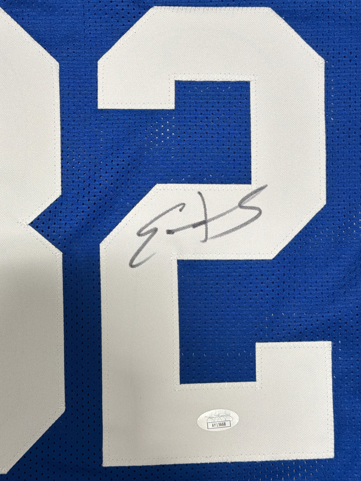 Edgerrin James Signed Indianapolis Colts Custom Jersey